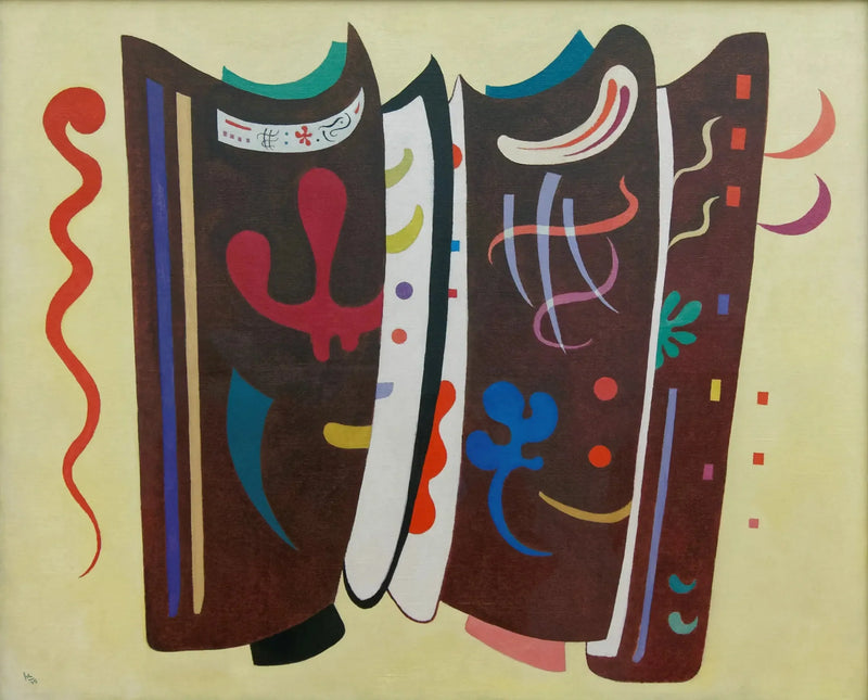 Brun takviyeli - Vassily Kandinsky
