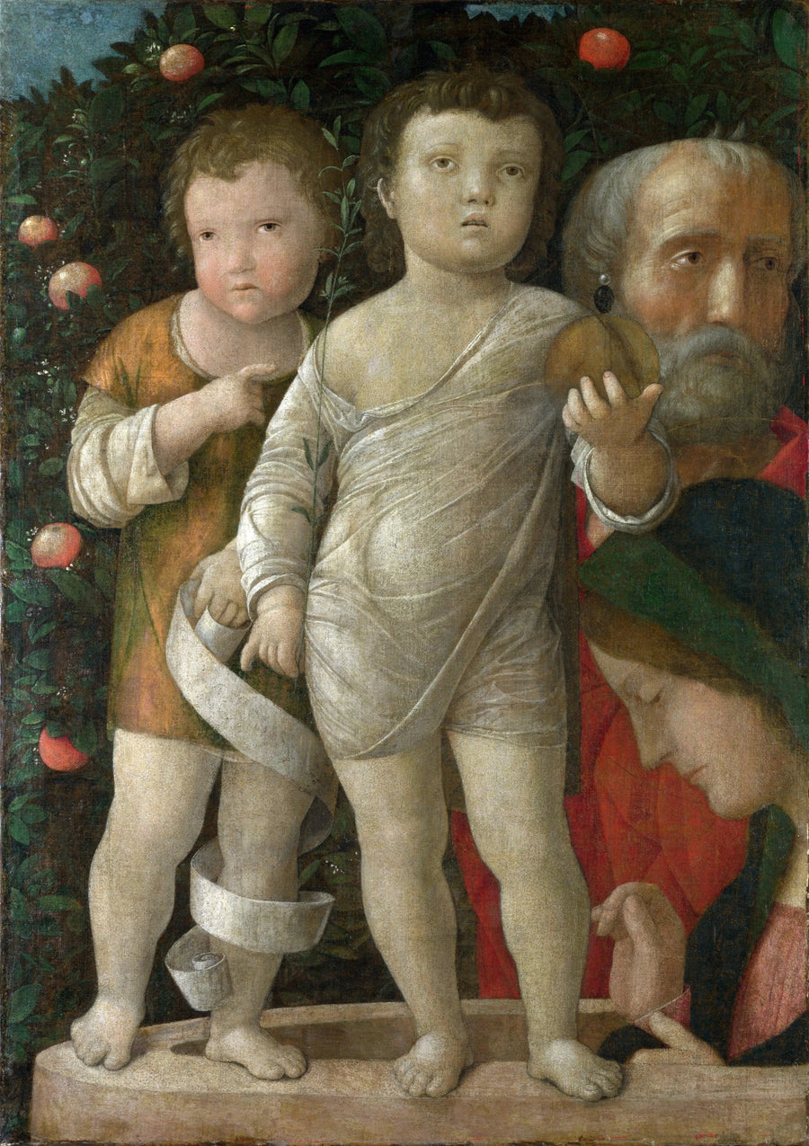 Kutsal Aile ve Kutsal Çocuk Jean-Baptiste - Raphael Sanzio
