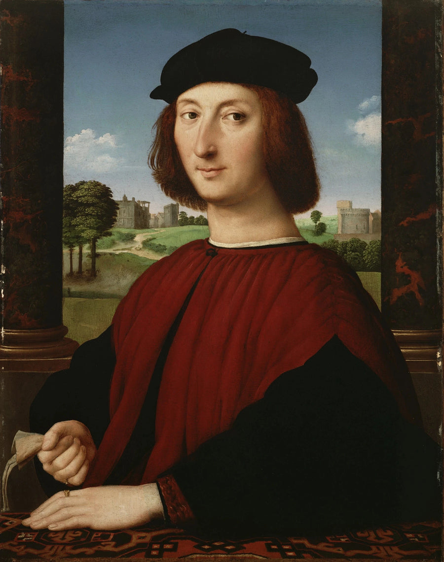 Genç Adam Portresi - Raphael Sanzio