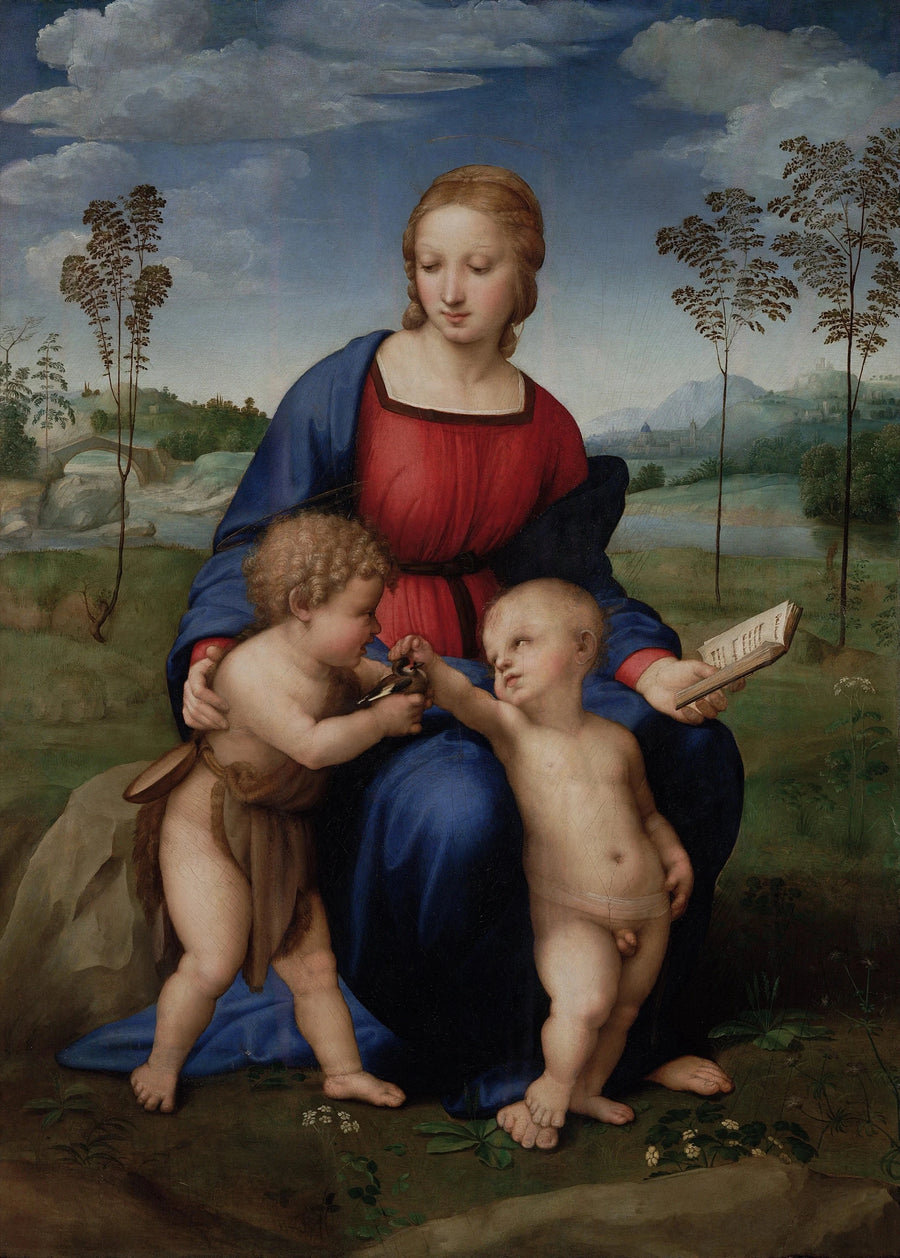 Kızılgerdanlı Meryem - Raphael Sanzio