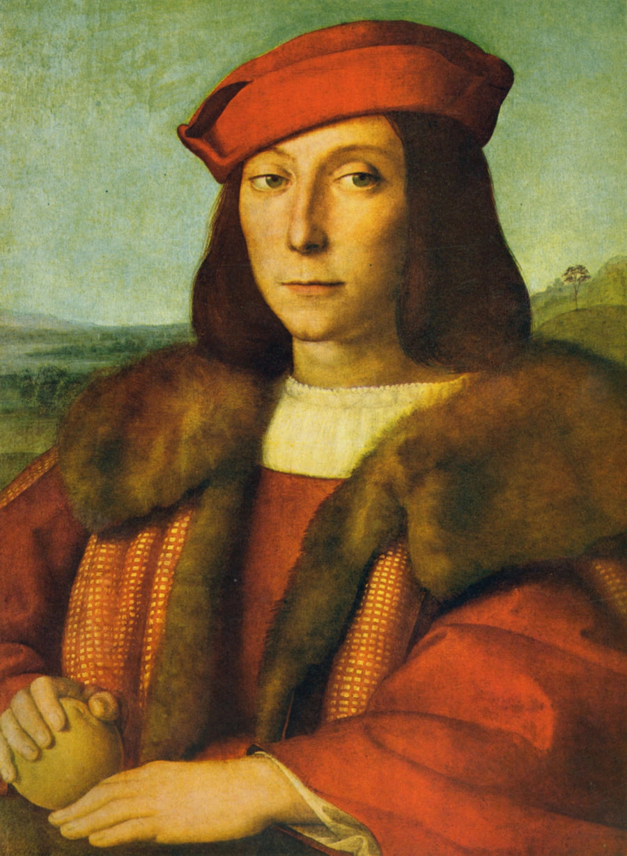 Elma Tutan Genç Adam - Raphael Sanzio