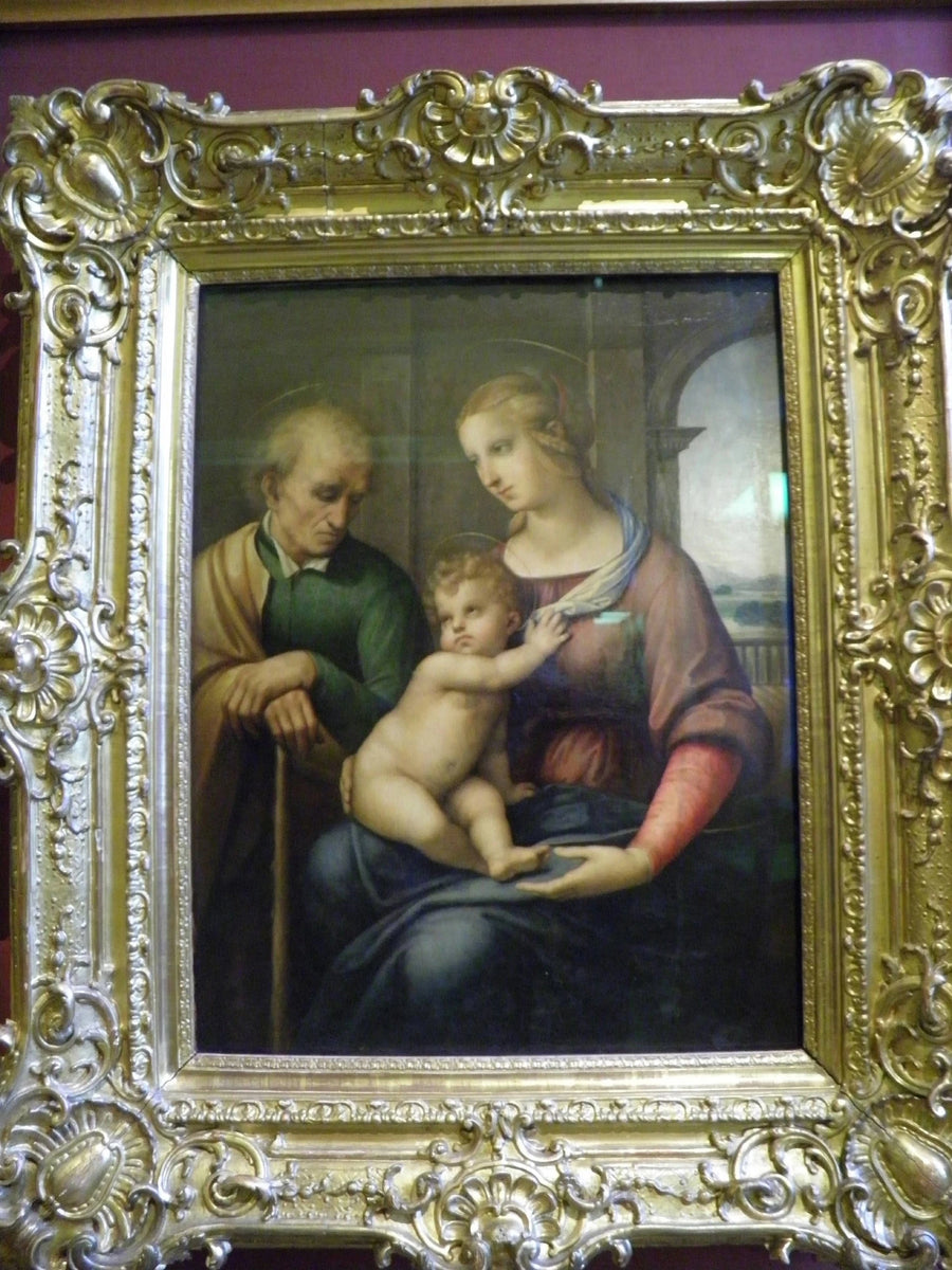 Meryem Ana ve Çocuk ile Aziz Joseph - Raphael Sanzio