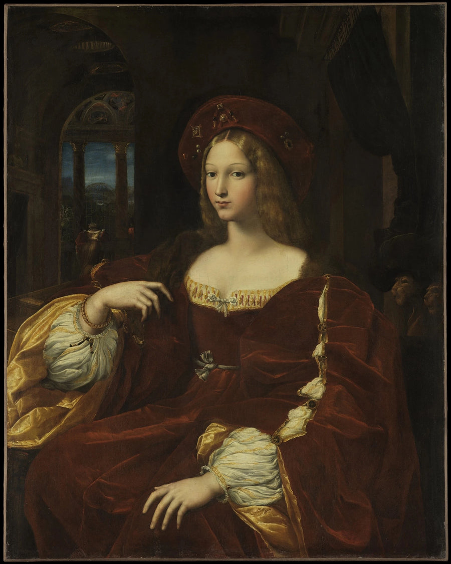 Napoli Vali Isabelle de Requesens'in Portresi - Raphael Sanzio
