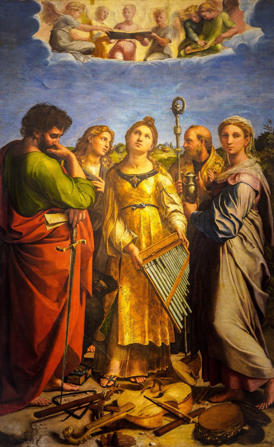 Aziz Cecilia - Raphael Sanzio