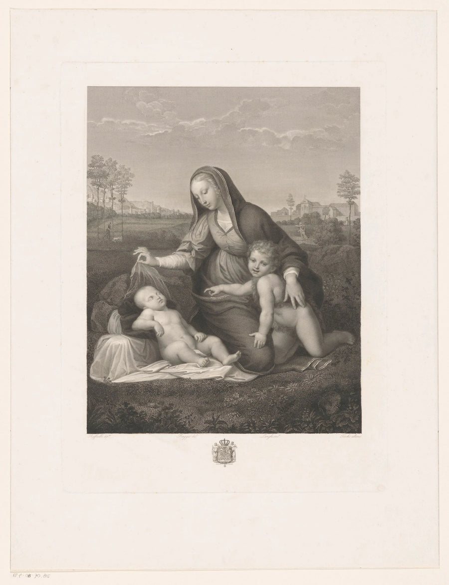 Perdeli Meryem - Raphael Sanzio