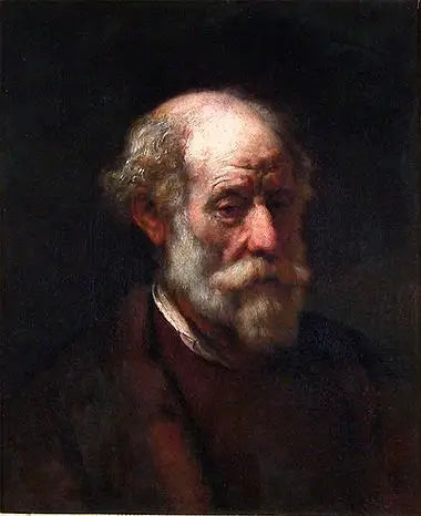 Yaşlı Bir Adamın Büstü - Rembrandt