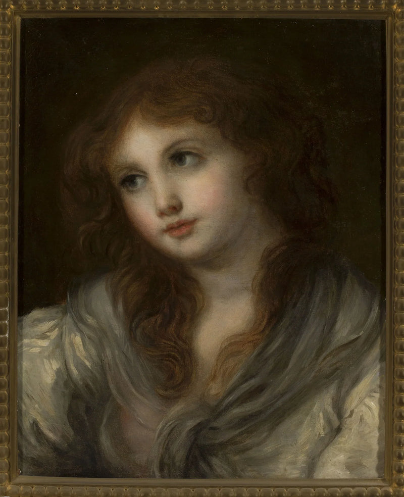 Bir Kızın Büstü - Jean-Baptiste Greuze
