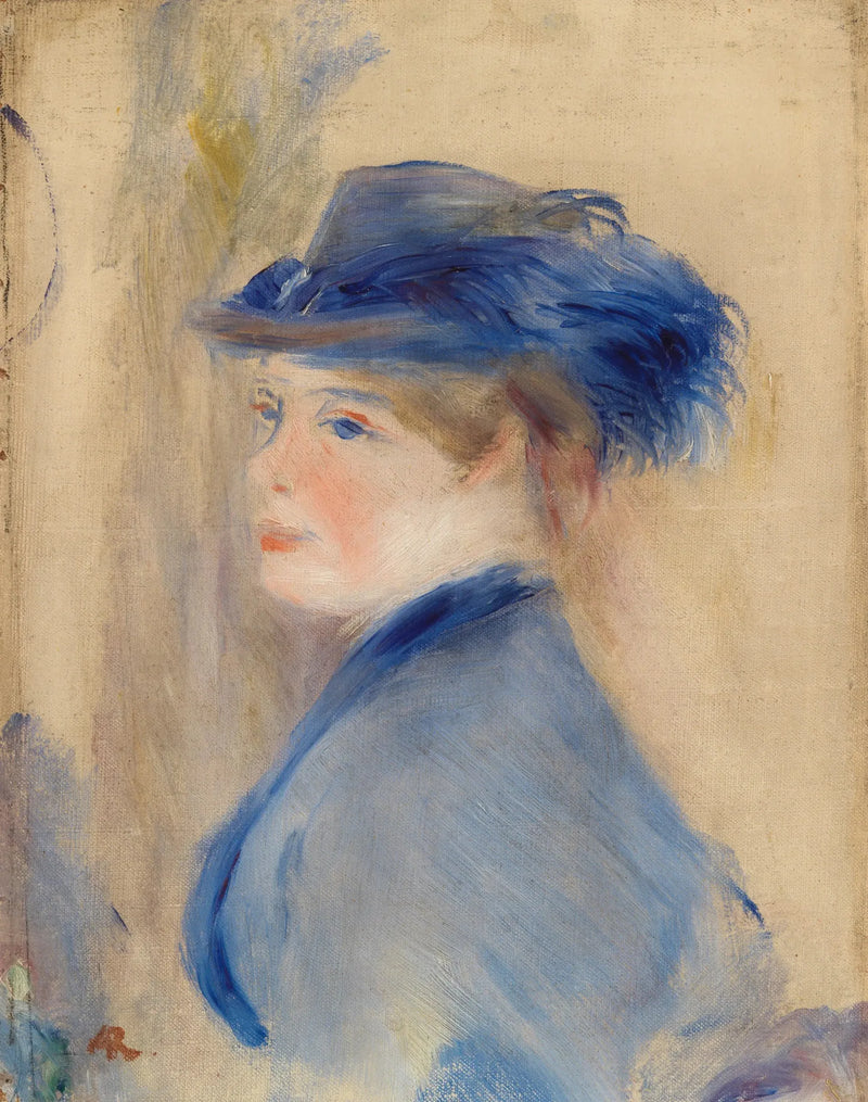 Kadın Büstü - Pierre-Auguste Renoir