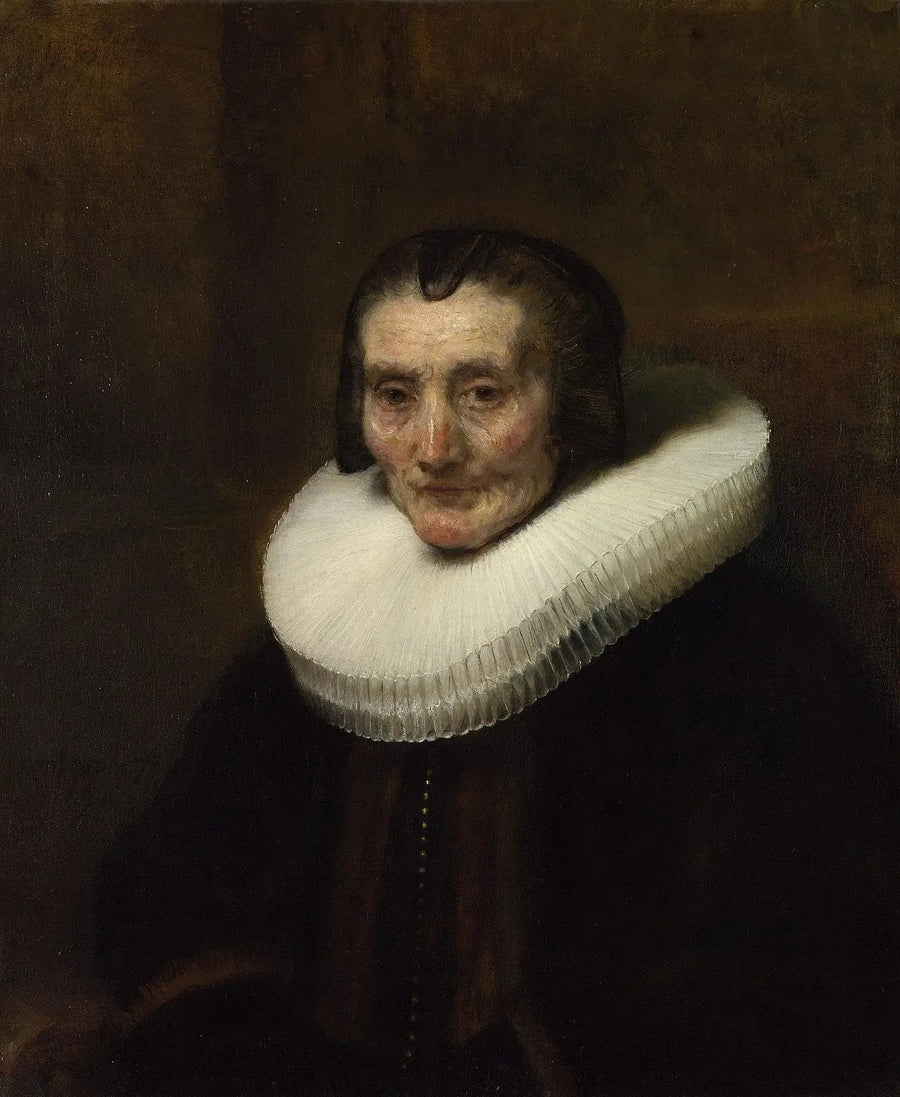 Margaretha de Geer Büstü - Rembrandt