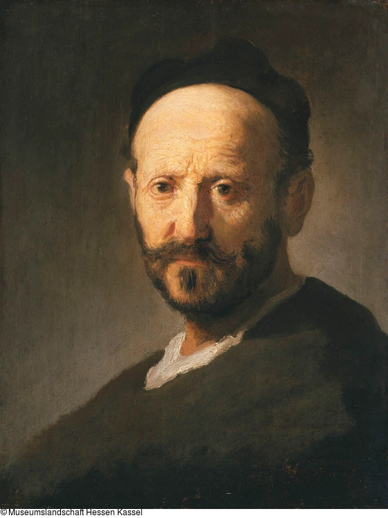 Şapkalı Adam Büstü - Rembrandt