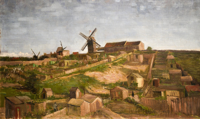Montmartre Tepesi - Vincent van Gogh