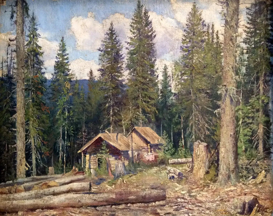 Ormanda Kulübe - Ivan Chichkine