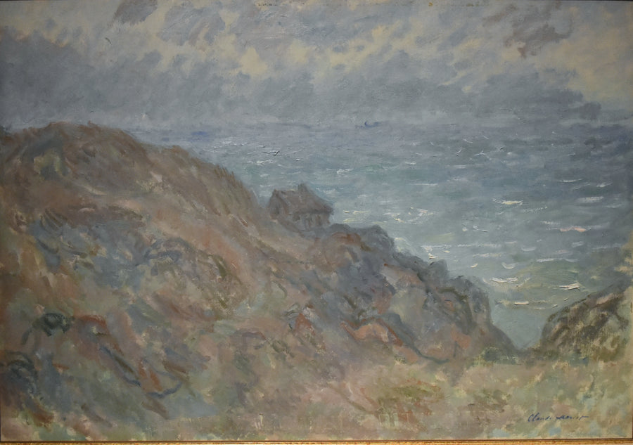 Varengeville yakınlarındaki uçurumlarda kır evi - Claude Monet