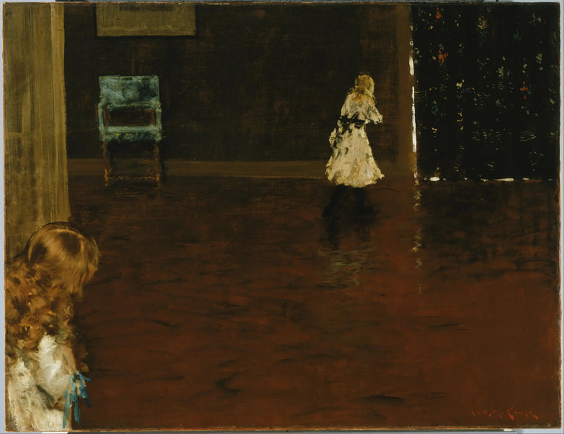 saklambaç - William Merritt Chase