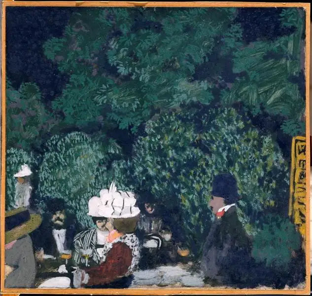 Boulogne Ormanı Kahvesi - Édouard Vuillard