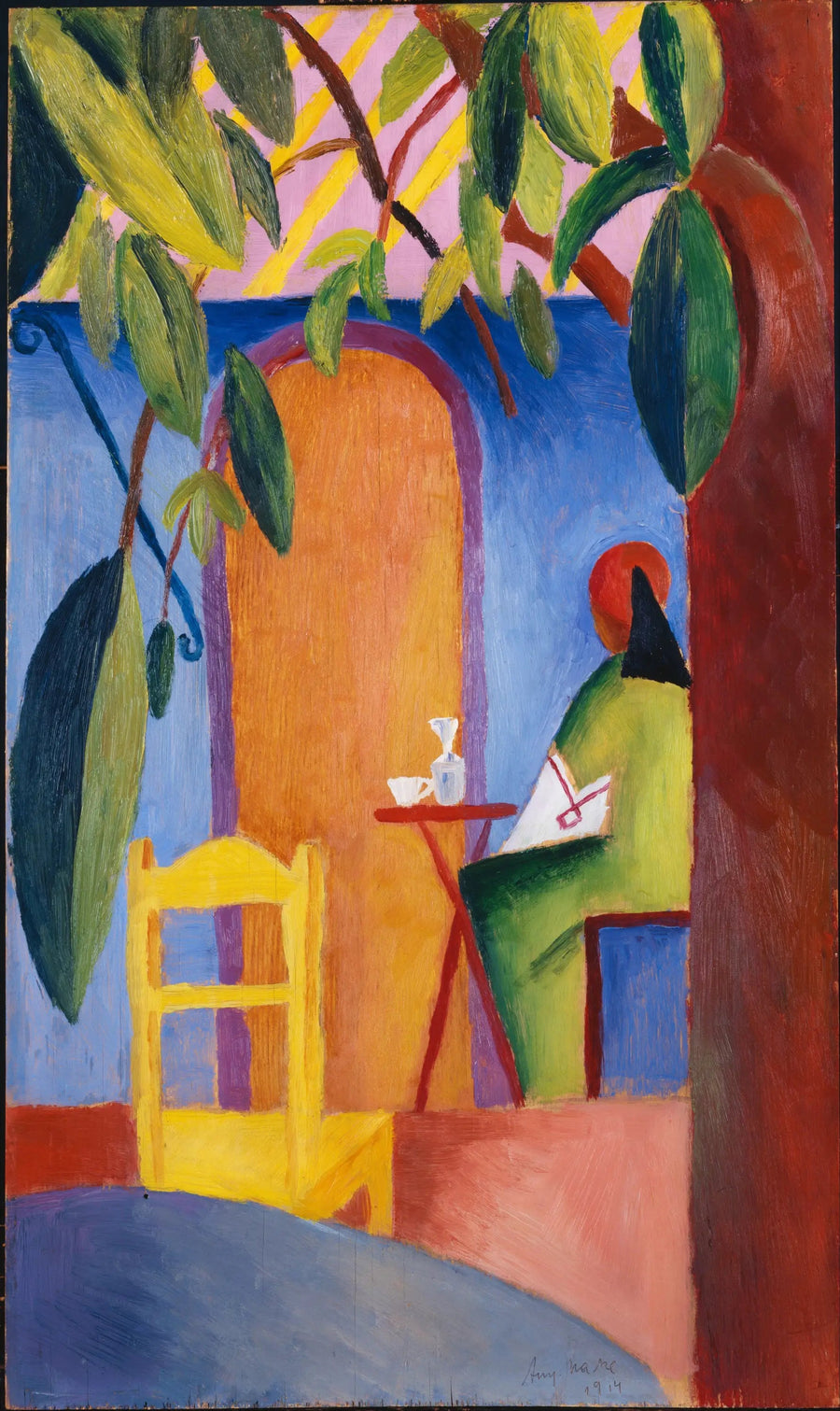 Türk Kahvesi - August Macke
