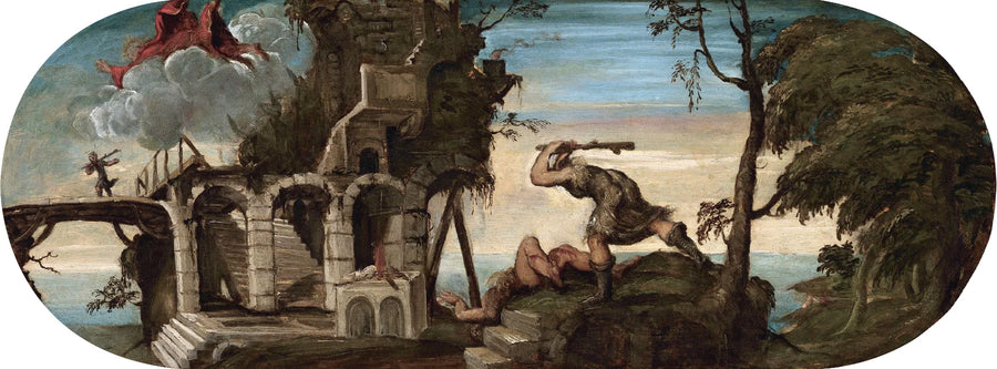Kain'in Abel'i öldürmesi - Jacopo Tintoretto
