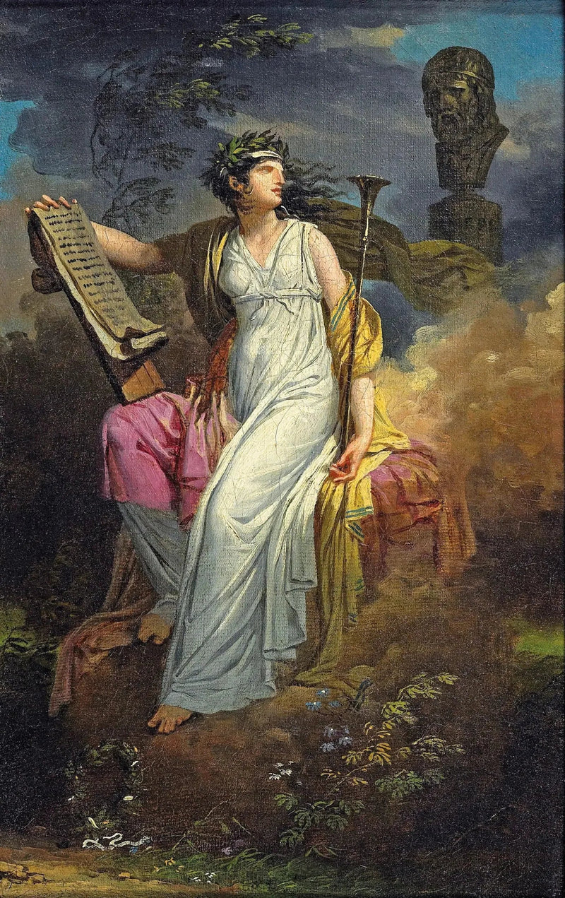 Calliope, şiir ilahisi - Charles Meynier