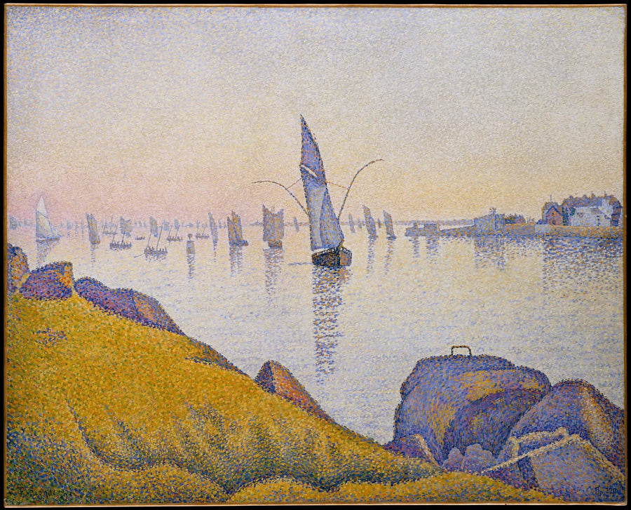 Akşamın Sükuneti, Concarneau, opus 220 (allegro maestoso) - Paul Signac