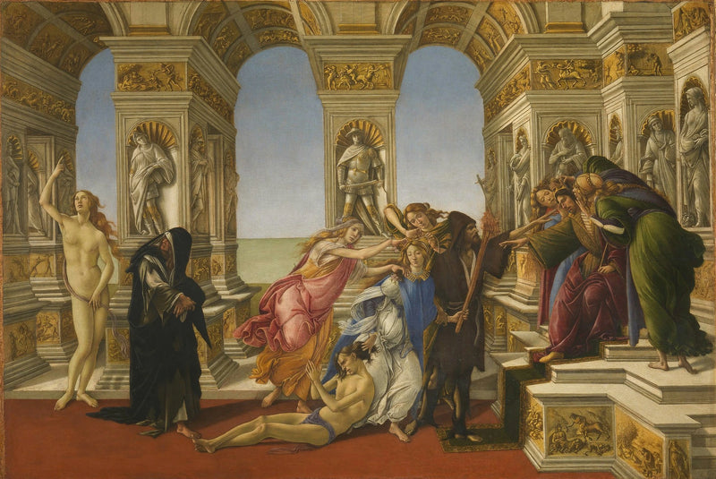 Apelle'nin İftirası - Sandro Botticelli