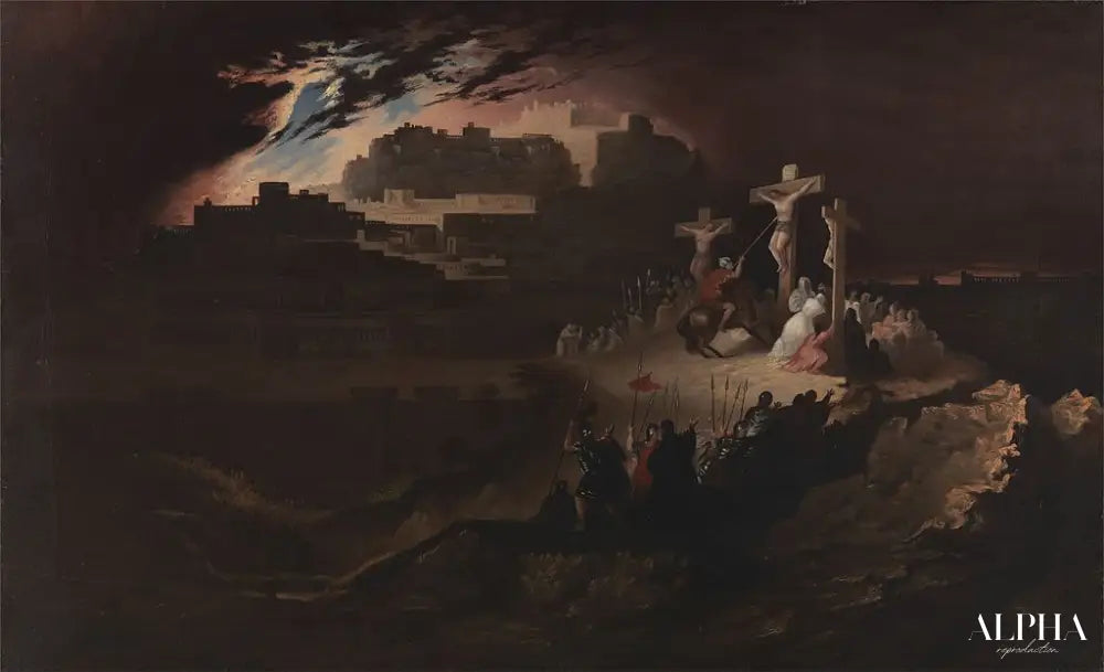 Calvaire - John Martin - Reproductions de tableaux et peintures haut de gamme