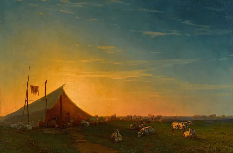 Çobanlar Kampı - Ivan Aïvazovski