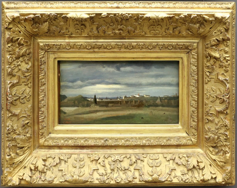 Roma Kampanyası. Monte Testaccio - Jean-Baptiste Camille Corot