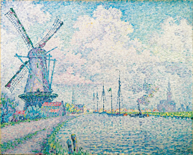 Overschie Kanalı - Paul Signac
