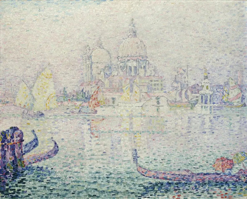 Giudecca Kanalı, Sabah (Santa Maria della Salute) - Paul Signac