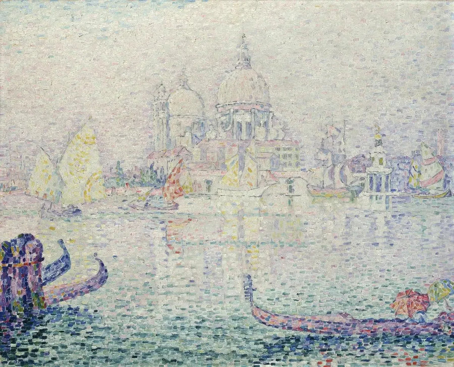Giudecca Kanalı, Sabah (Santa Maria della Salute) - Paul Signac