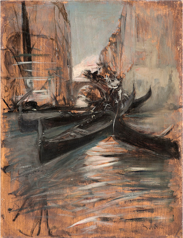 Venedik Kanalı - Giovanni Boldini