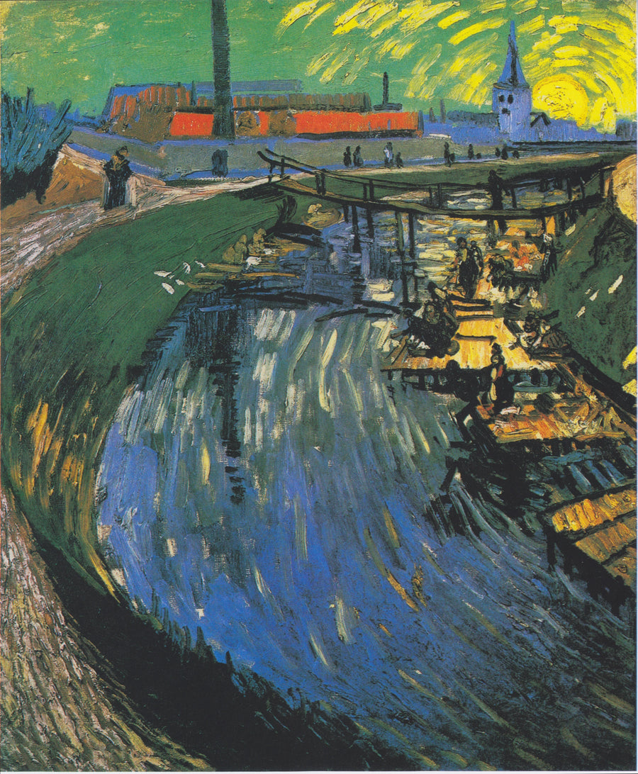 Kadınların yıkandığı kanal - Vincent van Gogh