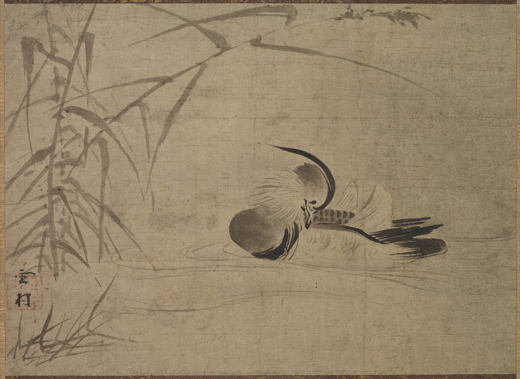 Canard mandarin - Sesson Shūkei