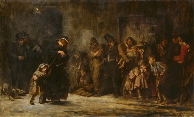 Kısa Süreli Bakım Hizmetine Kabul Adayları - Luke Fildes