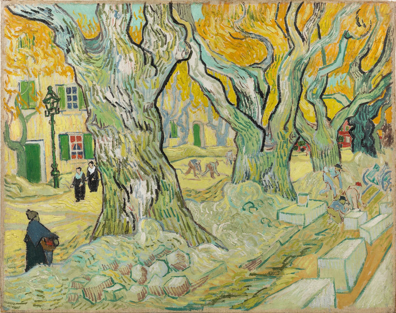 Yol işçileri - Vincent van Gogh