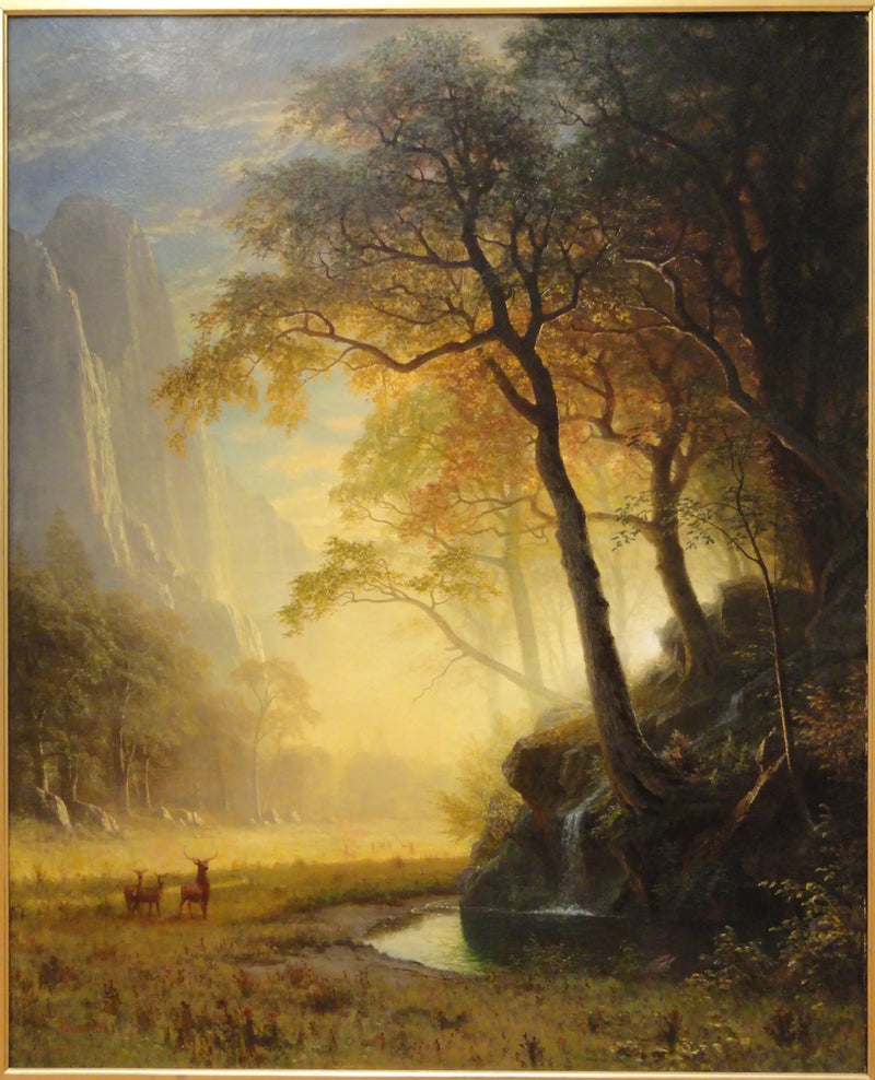 Hetch Hetchy Kanyonu - Albert Bierstadt