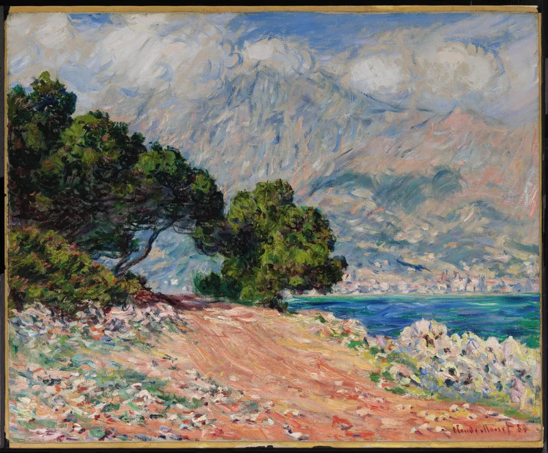 Cap Martin, Menton yakınlarında - Claude Monet