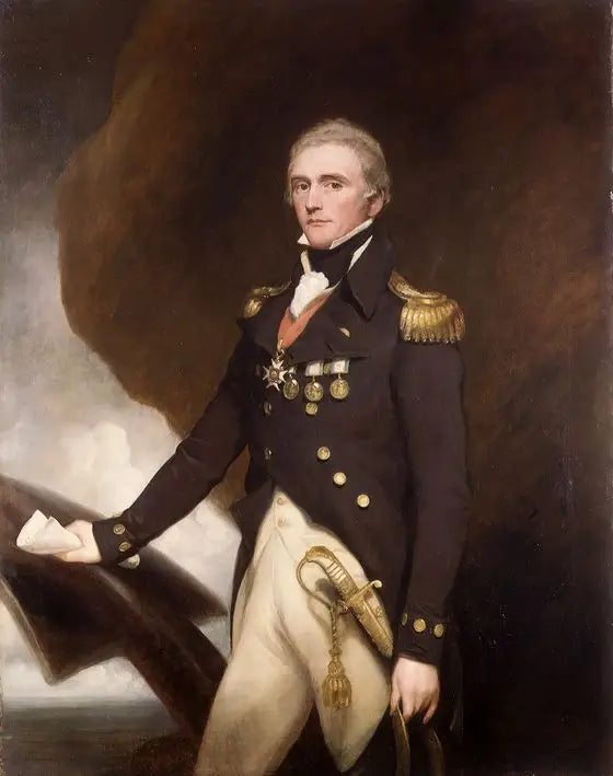 Capitaine Sir Edward Berry, 1768-1831 - John Singleton Copley image 1 tableau peint à l’huile sur toile