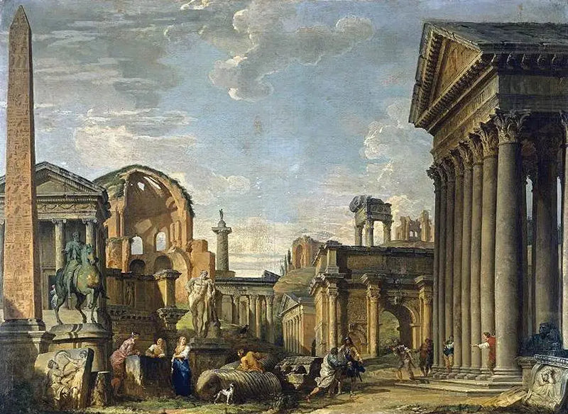 Kapris mimari - Giovanni Paolo Panini