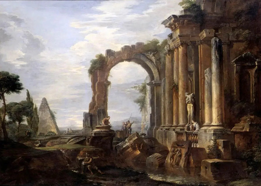 Klasik Harabeler Kaprisi - Giovanni Paolo Panini