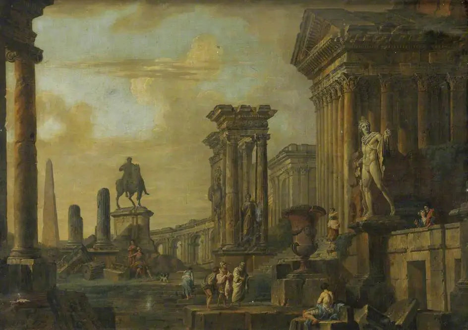 Capriccio - Giovanni Paolo Panini - Alpha Reproduction