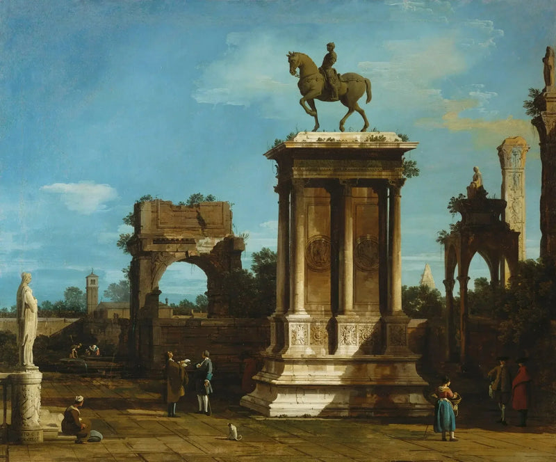 Colleoni Anıtı Keyfi - Canaletto
