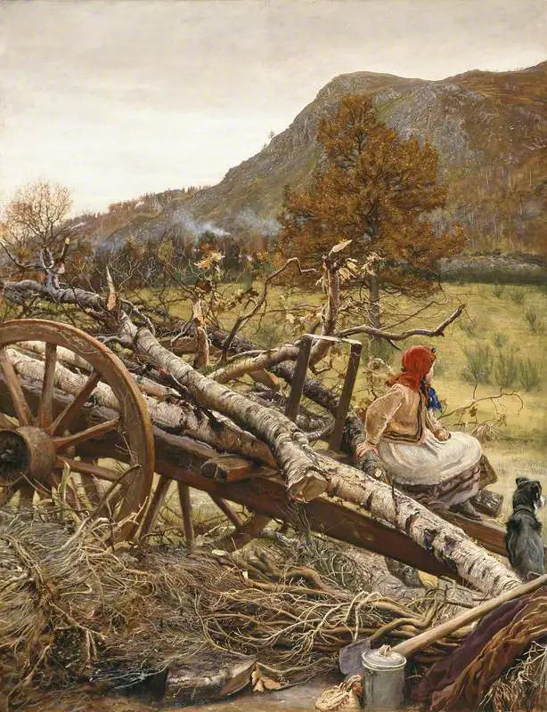 Kış Yakıtı - John Everett Millais