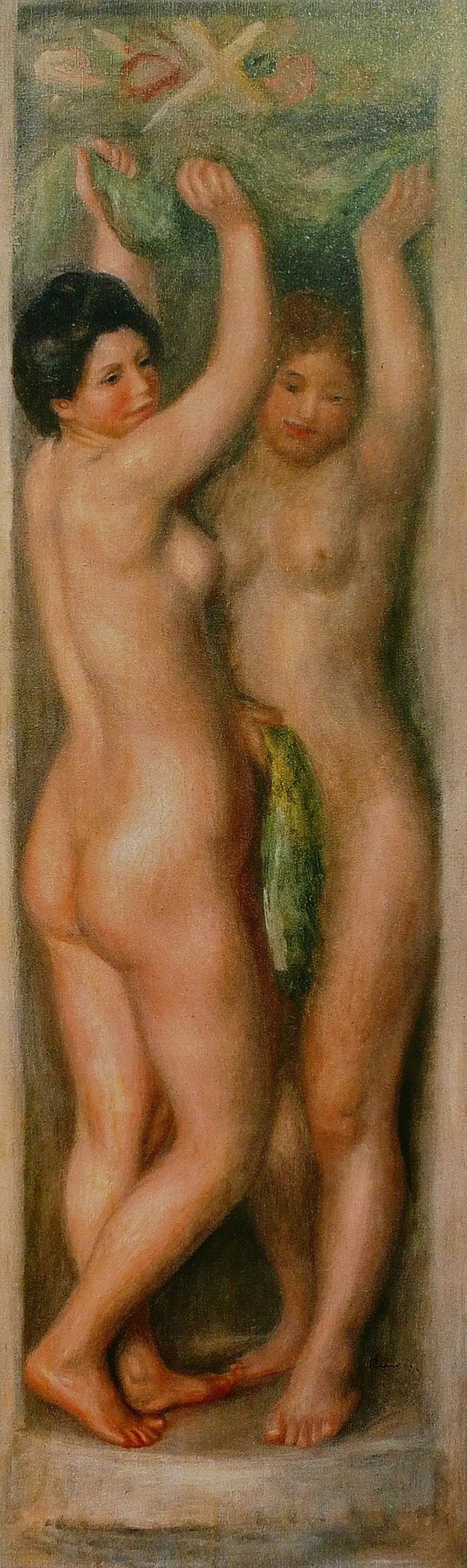 Karyatidler - Pierre-Auguste Renoir