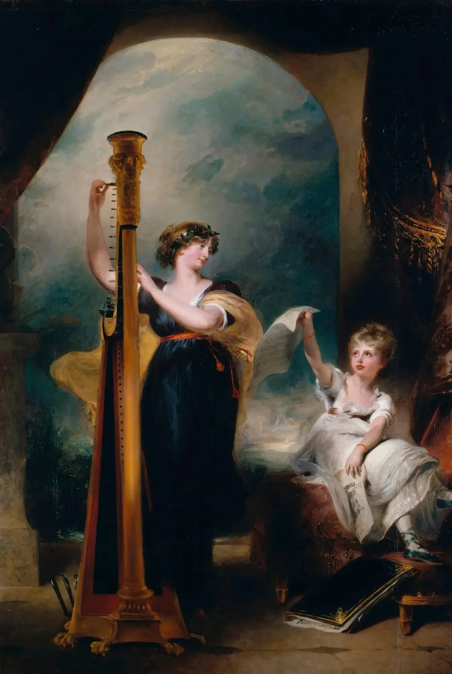 Caroline, Galler Prensesi ve Charlotte Prensesi - Thomas Lawrence