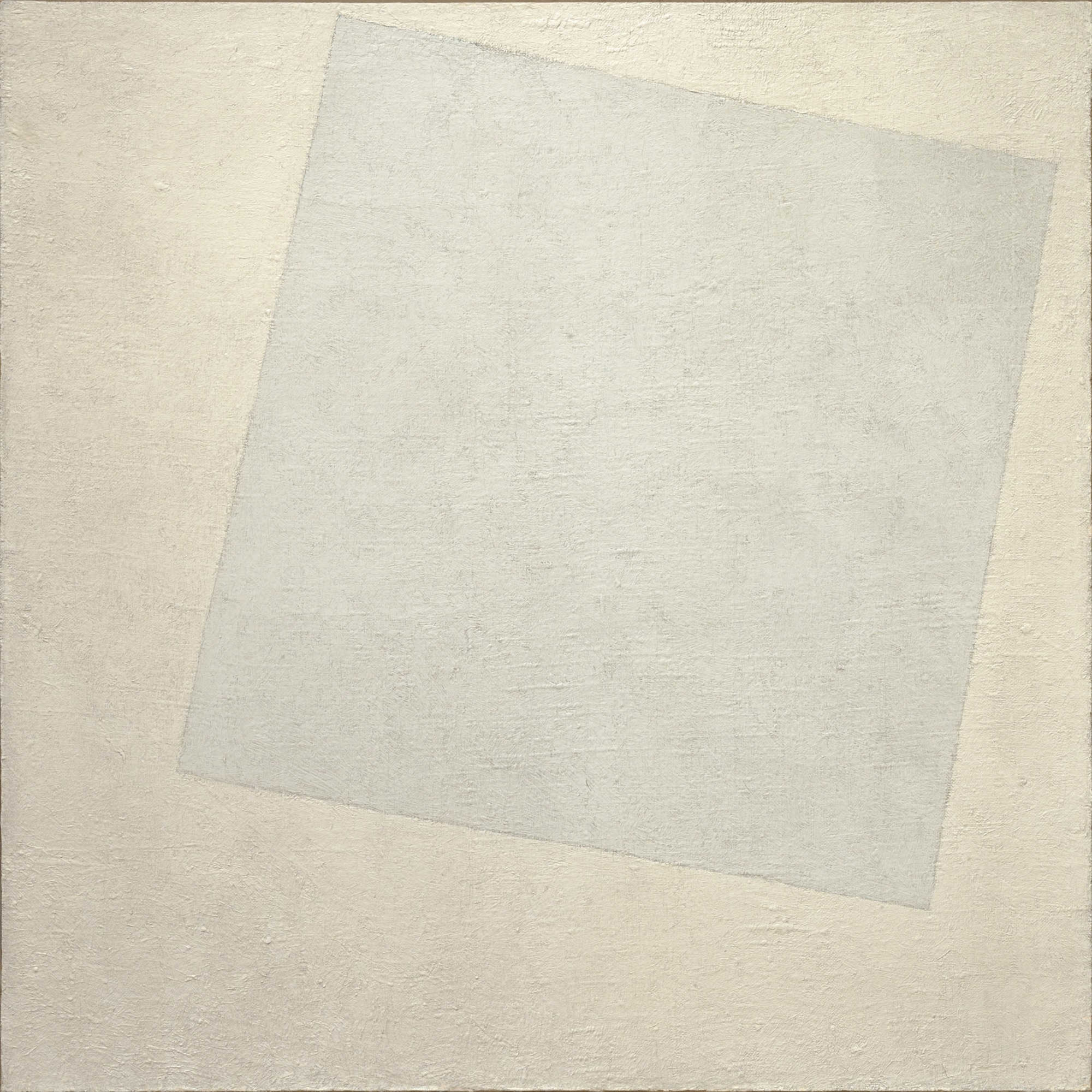 Carré blanc sur fond blanc - Kazimir Malevich