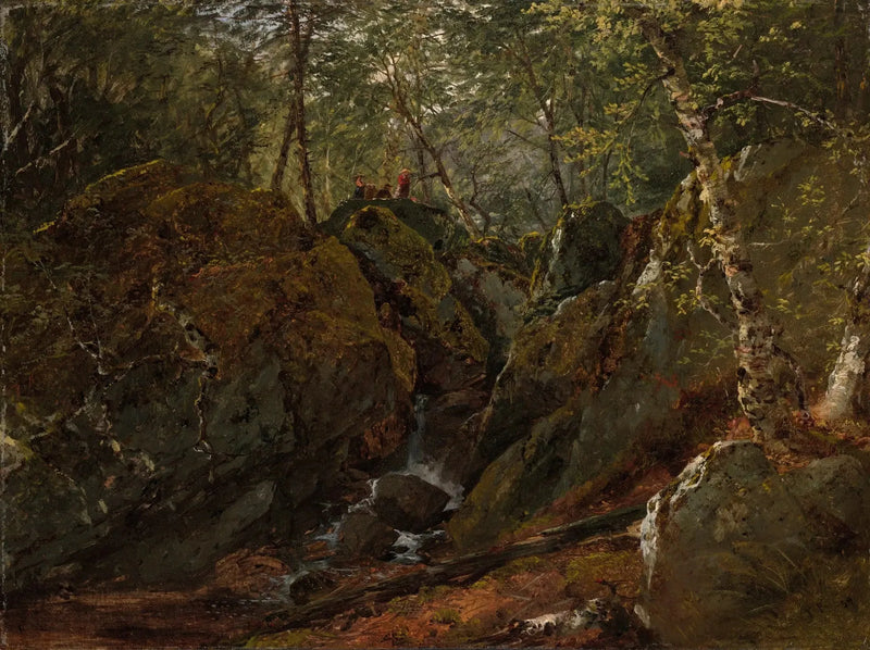Catskill Şelalesi - John Frederick Kensett