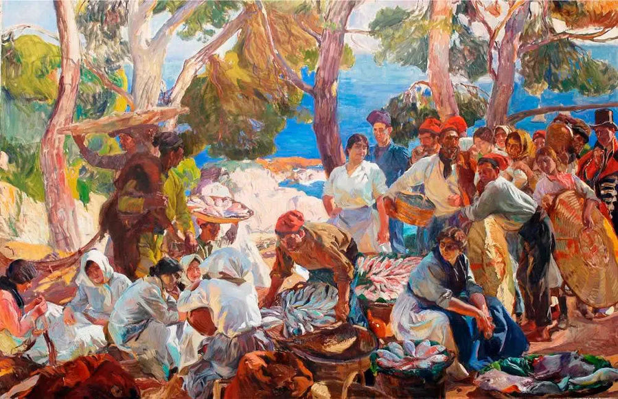 Katalonya. Balık - Joaquín Sorolla