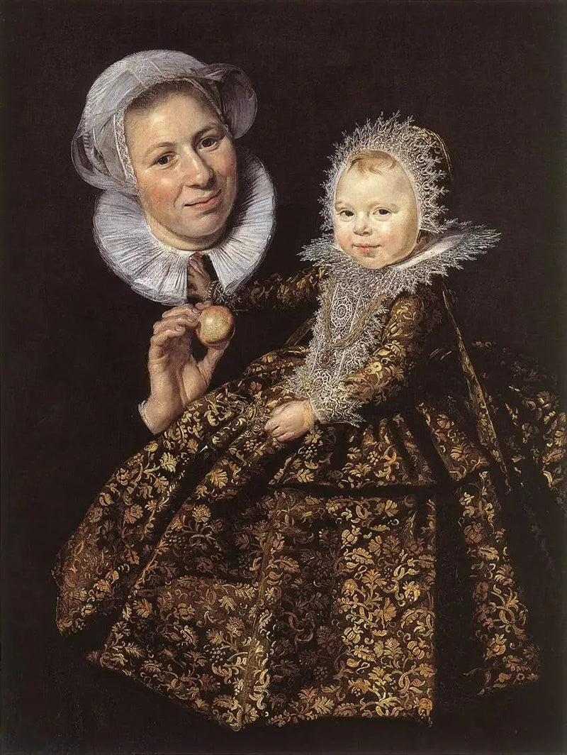 Catharina Hooft ve dadısı - Frans Hals