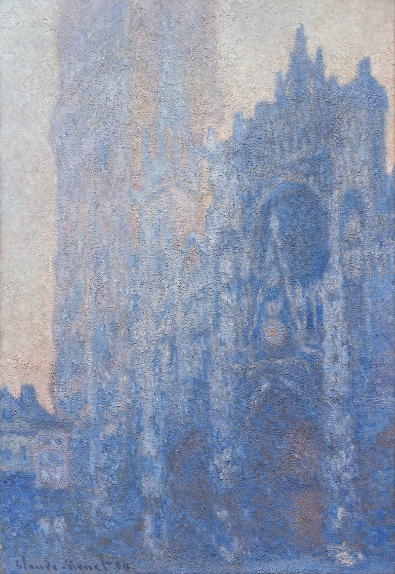 Rouen Katedrali, sabah etkisi W1348 - Claude Monet
